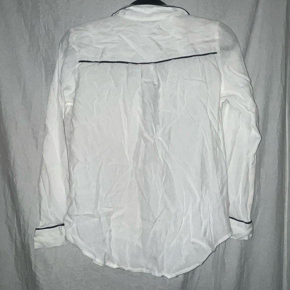 Gap Long Sleeve Button Down Sleep Shirt Pajamas 🌵Small - Picture 6 of 6